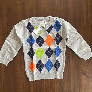 2T BOYS V-Neck Sweater NEW, THE CHILDREN’S PLACE
